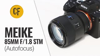 Meike 85mm f18 STM Autofocus lens review with samples [upl. by Giltzow195]