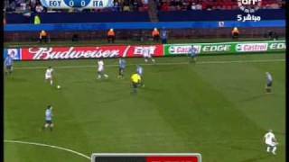 مهارات تريكة أمام إيطاليا فى كاس القارات 2009 [upl. by Aduhey]