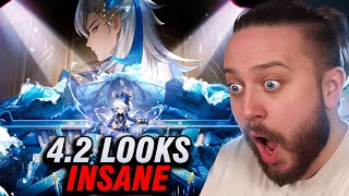 CRAZIEST GENSHIN IMPACT UPDATE YET  42 LIVESTREAM REACTION [upl. by Airpac344]