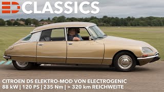 1971 Citroen DS Electro Mod von Electrogenic  Oldtimer auf Elektro umbauen Electric Drive Classic [upl. by Katina635]