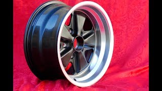 Cerchi Lega leggera 8x15quot Porsche Fuchs Style Wheels Lightweight Alloy performance Wheels [upl. by Kenji284]