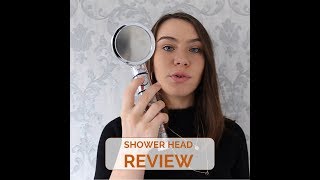 StoneStream EcoPower Showerhead Review by Tina [upl. by Marji208]