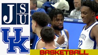 JACKSON ST vs 9 KENTUCKY Basketball Game Full Highlights 2024 [upl. by Titos]