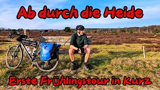 Ab durch die Heide  März 2024  Erste Frühlingstour in Kurz [upl. by Stewardson]