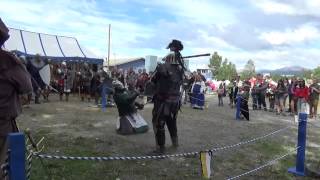 6714 500PM SCA Ren Faire Demo Heavy Combat amp Fencing Eskalya Oertha West Kingdom [upl. by Aneehsirk]