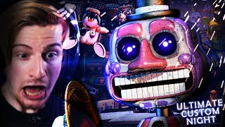 THE SCARIEST ANIMATRONIC  3020 Mode Win  FNAF Ultimate Custom Night [upl. by Hagen895]