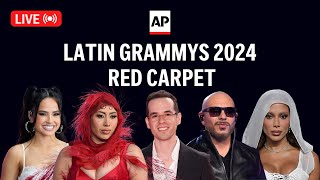 Latin Grammys 2024 LIVE from the red carpet EN VIVO [upl. by Acissehc]