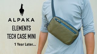 Alpaka Elements Tech Case Mini Review 1 Year Later [upl. by Gaddi]