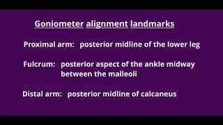 Range of Motion Measurement Subtalar Joint Eversion [upl. by Llenil]