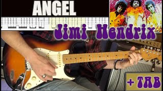 Angel  Jimi Hendrix Cover  TAB [upl. by Mosenthal]