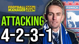 The Best Attacking Lower League Tactic  FM24 Tactics [upl. by Ynove342]