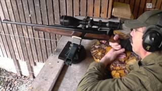 Shooting a Browning Maral caliber 93x62 [upl. by Haze219]