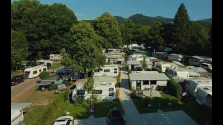 Deutschlands einzige Seasoncamper Allee auf dem Camping Kirchzarten [upl. by Leahcimal441]