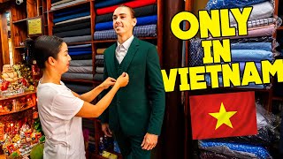 I Bought The WORLD’s CHEAPEST Tailored Suit 🇻🇳 [upl. by Ottinger]