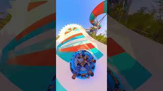 Family tube slide shankus waterpark Ahmedabad Gujarat waterpark waterparkfun [upl. by Ahsiena393]