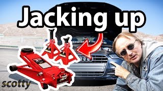 How to Jack Up Your Car The Right Way [upl. by Beitz]