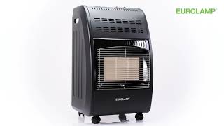 Σόμπα υγραερίου 42kW EUROLAMP  EUROLAMP Gas Heater  14729676 [upl. by Lombardy33]