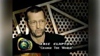 39th Grammy Awards  Best Male Pop Vocal  Change The World  Eric Clapton [upl. by Hermy]