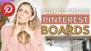 Pinterest Boards Tutorial 2023  How to Create PINTEREST BOARDS as a Beginner [upl. by Geneva]