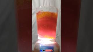 Coloring Vinegar And Baking Soda Experiment [upl. by Sauers]