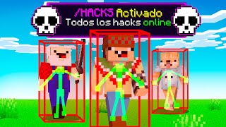 ¡Minecraft PERO somos HACKERS 😲💚💻 SILVIOGAMER MINECRAFT PERO [upl. by Athey]