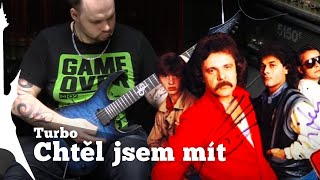 Turbo  Chtěl jsem mít Johny Juráň CZ Guitar cover [upl. by Lillith778]