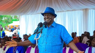 LISTEN TO RAILA SPEECH TODAY NI MIGORI AFTER RUTO MEETING WITH GEN Zs LIVE ON X SPACE [upl. by Ziagos]