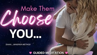 BE THEIR CHOSEN ONE ⭐️ POWERFUL Whisper Method SP Meditation [upl. by Nyrtak]