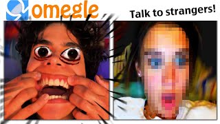 jumpscaring strangers on OMEGLE [upl. by Cram557]