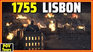 The Tragic Story of the 1755 Lisbon Earthquake and Tsunami  Portugal 4K [upl. by Bartolemo]