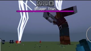 The TITANs Mod Minecraft PE [upl. by Nolyaj585]