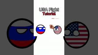 How To win A Fight animation countryballs shorts [upl. by Calder341]