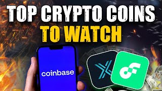 Top Crypto Coins to Watch After Coinbase’s Latest Listing Announcement [upl. by Dempstor]