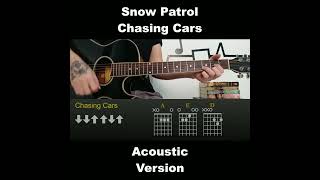 Snow Patrol  Chasing Cars  Guitar Tutorial [upl. by Araet]