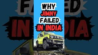 3 Reasons Why Jimny Failed in India [upl. by Rumilly]