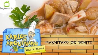 Receta de Marmitako de bonito de Karlos Arguiñano [upl. by Nawtna]