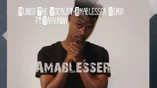 Mlindo The Vocalist Amablesser Remix ft Rayvanny [upl. by Yregerg]