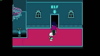 DELTARUNE Chapter 2 Secret Boss Full Walkthrough and Fight Pacifist [upl. by Rhtaeh]