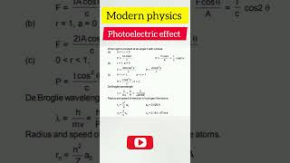 Modern physics  photoelectric effect shortsfeed shorts physics [upl. by Groveman]