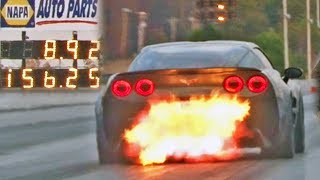 Corvettes at the Dragstrip  Corvette Fourm Track Rental [upl. by Mellette]