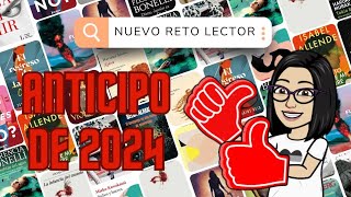 ¡Acompáñenme en el nuevo desafío  Reto lector  24 libros para el 2024 [upl. by Nosretep]