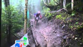 Danny Harts 2011 DH World Champs Run [upl. by Ahsekim]