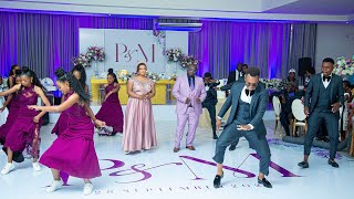 Burna Boy On The Low Wedding Dance [upl. by Delwin]