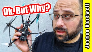 Whats the point of a 4quot hexacopter FLYWOO HEXPLORER LR [upl. by Earas]