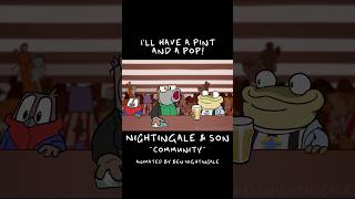 Nightingale amp Son in “Community” cartoon animation funny comedy british cartoons wholesome [upl. by Oine]