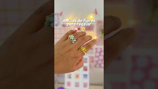 Anillos de flores para regalar✨ shortvideo diy contentcreator video youtubeshorts accessories [upl. by Accissej]