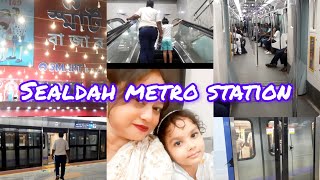 sealdah smart bazar যেতে গিয়ে sealdah metro station চলে গেলাম কি করে [upl. by Aisylla561]