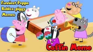 Funniest Peppa and Roblox piggy memes By Bomber B  BEST MEMES 4 [upl. by Hurlee650]