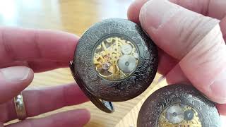 How to Wind a Pocket Watch by Pocket Watch Purveyor [upl. by Lorita]