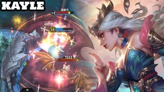 NEW KAYLE SKIN GIVES YOU BRAIN ROT leagueoflegends kayle gaming [upl. by Einahpetse449]